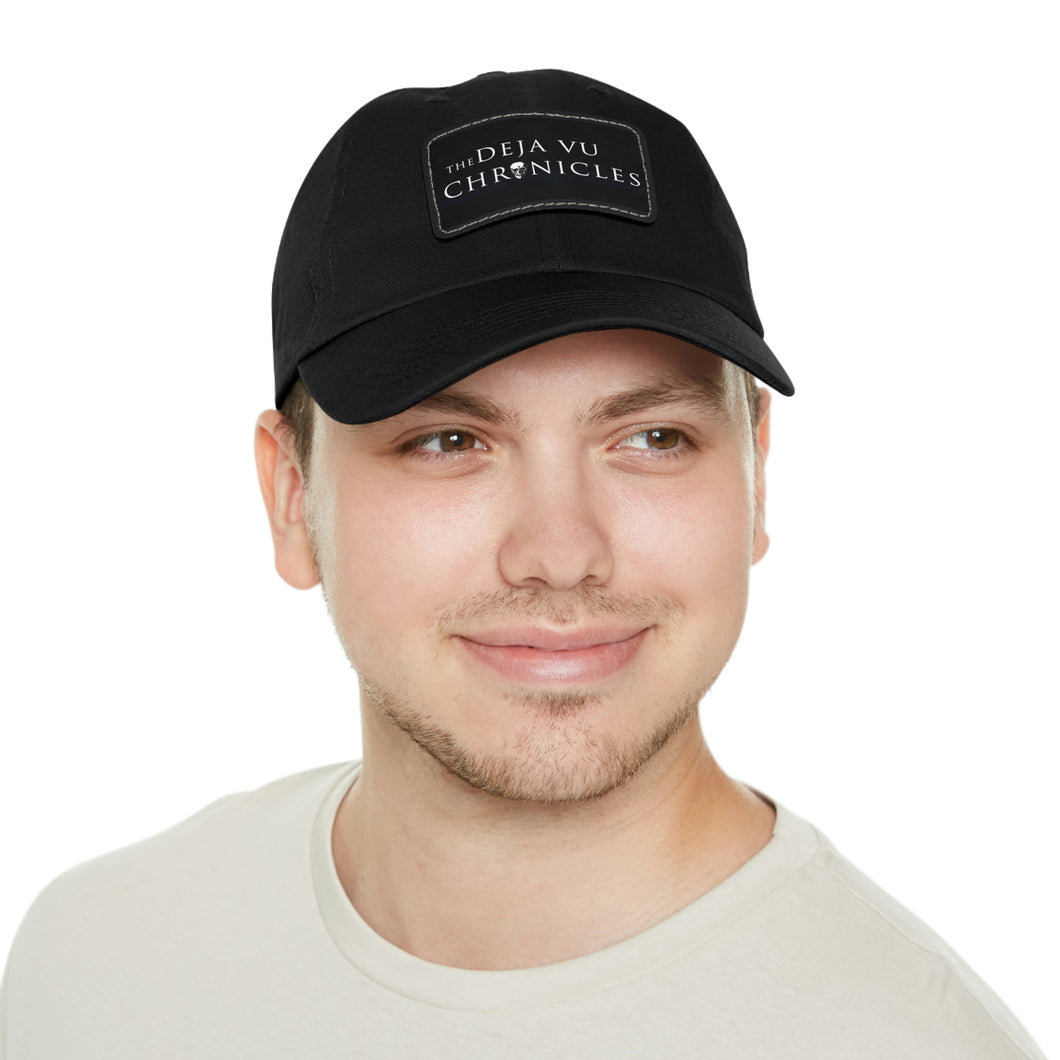 DVC SKULL Hat with Leather Patch